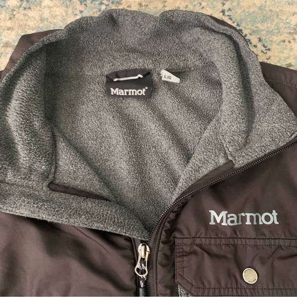 Marmot fleece zip up jacket - Picture 3 of 9